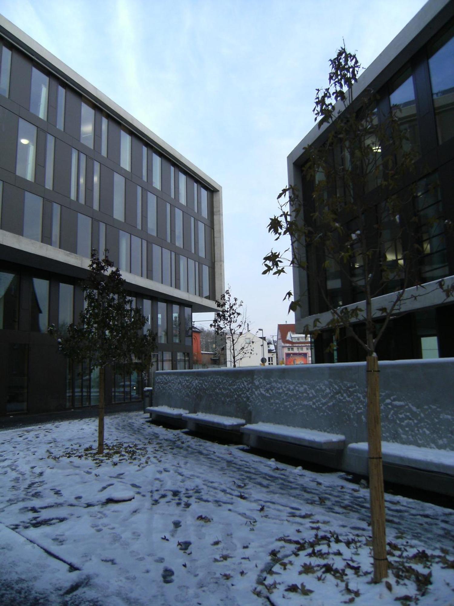 Jugendherberge Stuttgart Neckarpark Exterior foto